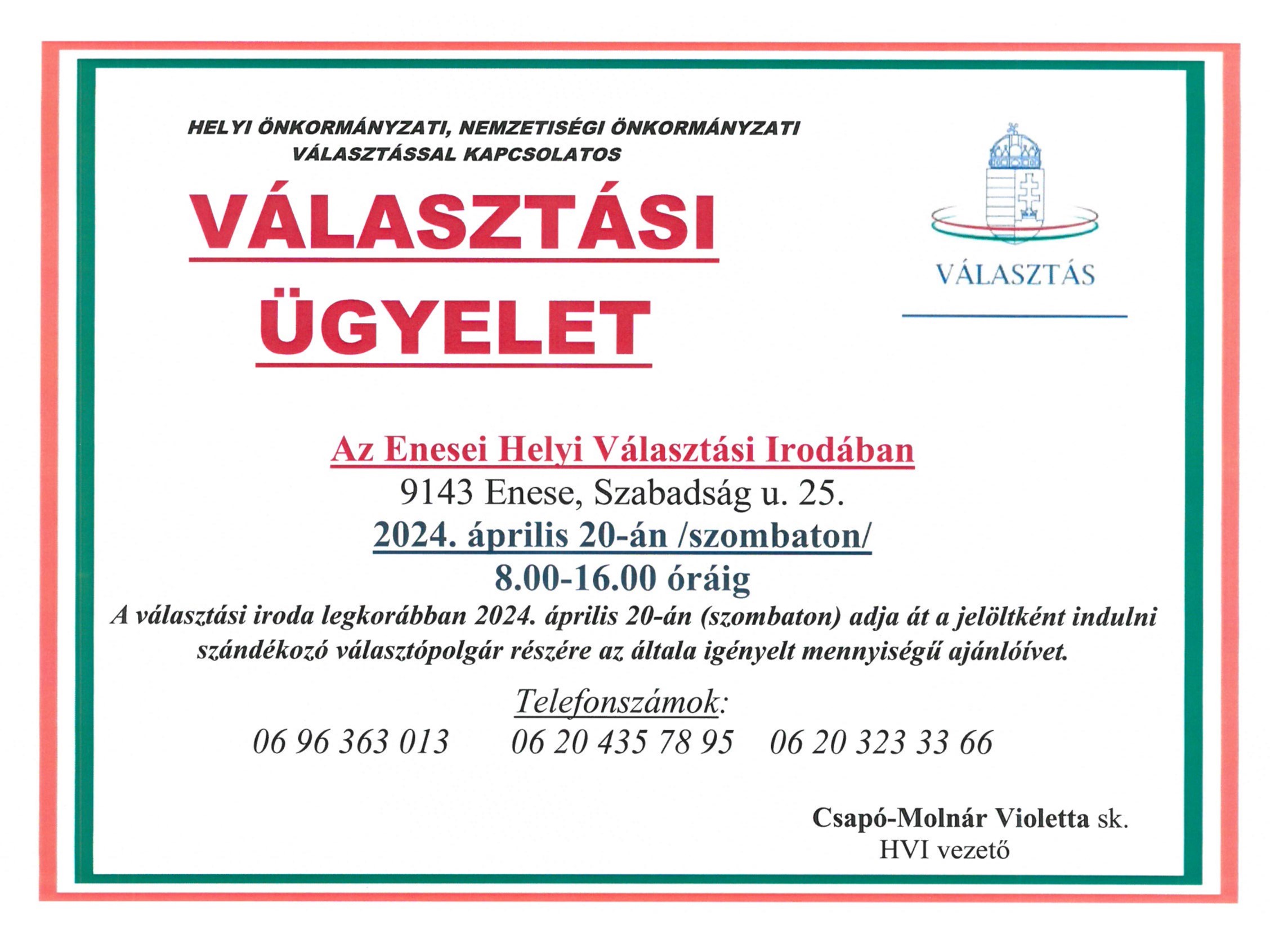 202404 valasztasi ugyelet