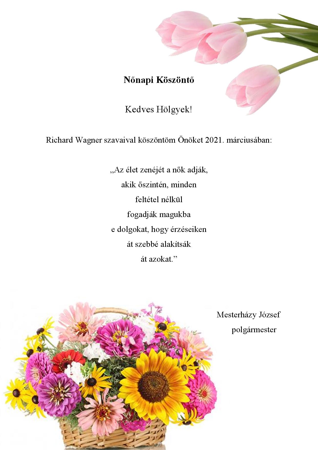nonapi koszonto 2021